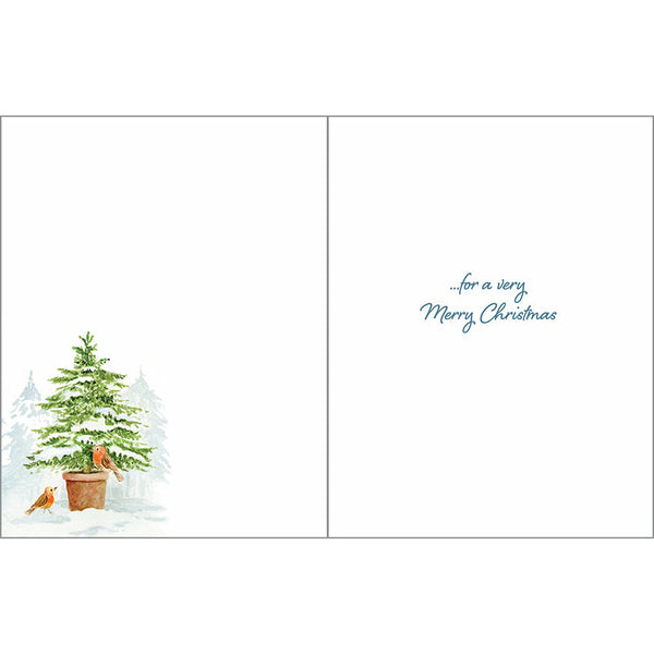 Christmas card - Little Potted Tree, Gina B Designs