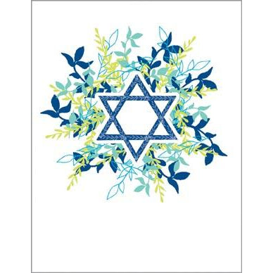 Religious Card - Star of David, Gina B Designs